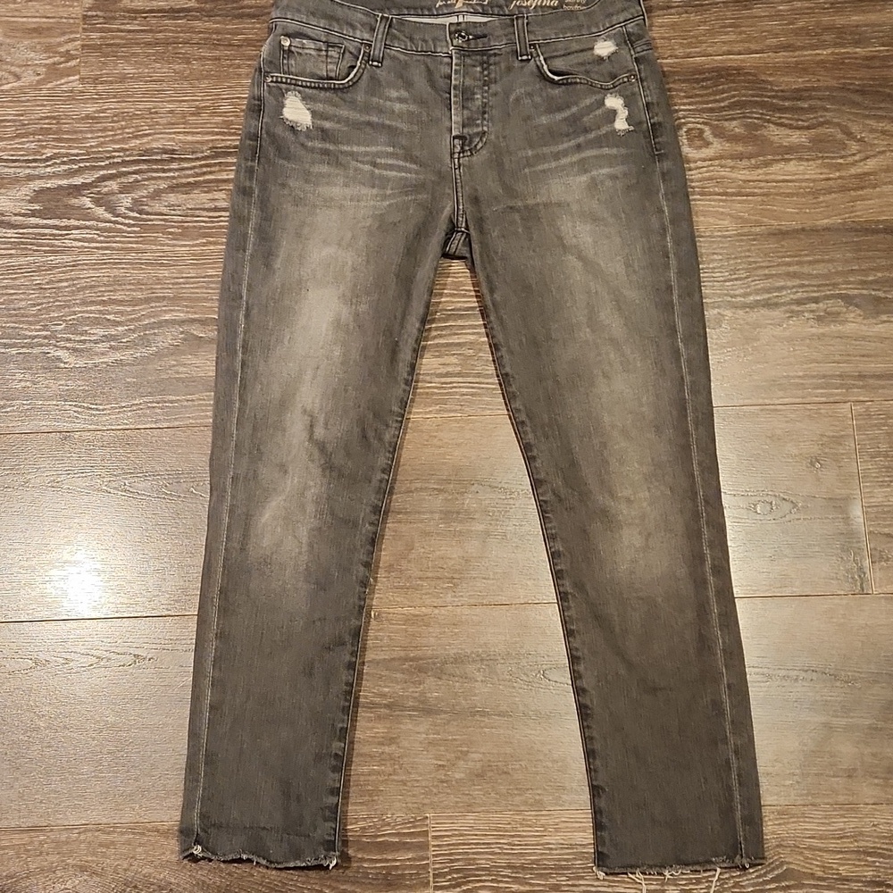 ❤ 7 FOR ALL MANKIND JOSEFINA SKINNY BOYFRIEND JEANS, 4 (27) - Picture 10 of 11